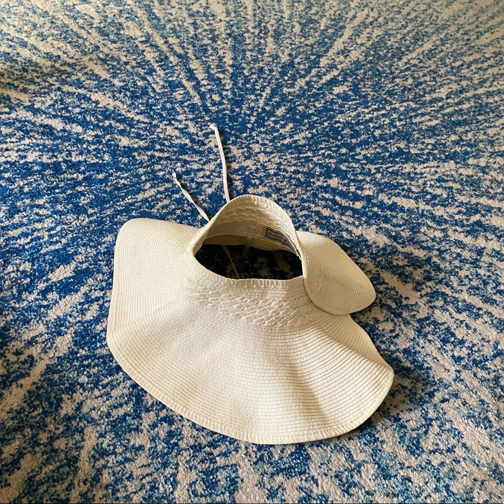 Designer Sun Hat by Kathy Jeanne | like new | medium